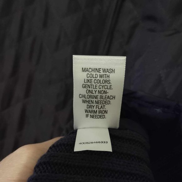 CROFT & BARROW Womens Petite Large Dark Purple Zip Up Knit Jacket - Picture 5 of 6